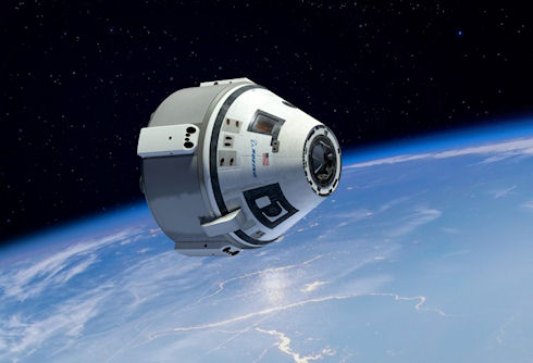 В США показан прототип новой космической капсулы на 7 человек