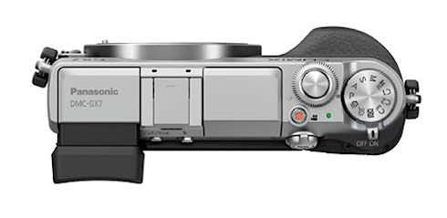 Камера Panasonic Lumix GX7 с поворотным дисплеем и видоискателем