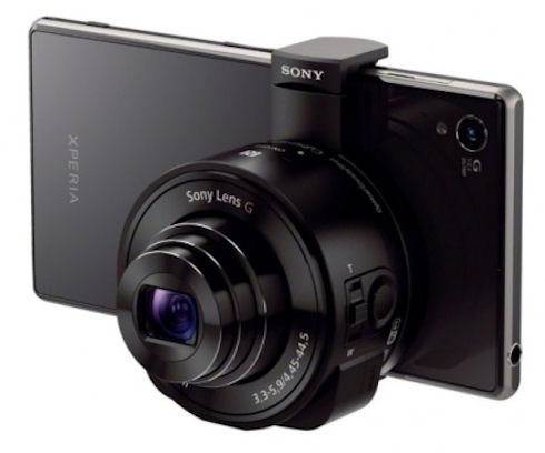 Sony показала суперобъективы для работы со смартфонами