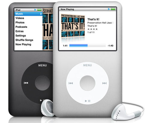 Apple поработала над цветовой гаммой iPod