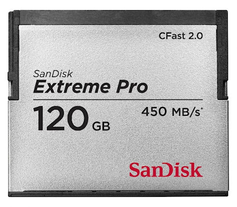 Карта памяти SanDisk Cfast 2.0 за 1800 долларов Карта памяти SanDisk Cfast 2.0 за 1800 долларов