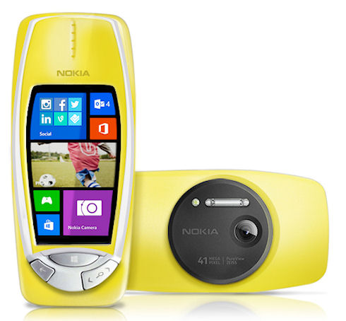 Nokia 3310 с Windows Phone 8 и камерой 41 Мп Nokia 3310 с Windows Phone 8 и камерой 41 Мп
