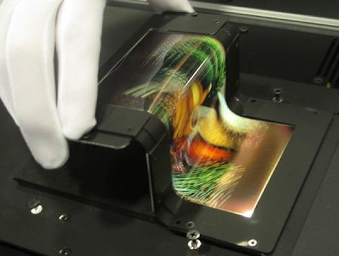 NOKIA показала гибкие OLED-дисплеи на органических светодиодах