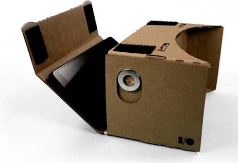 Cardboard – виртуальный игровой шлем от Google