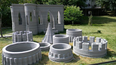 Энтузиаст напечатал на 3D-принтере средневековый замок