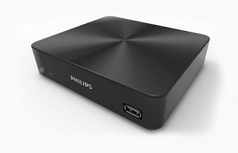 Philips выпускает изогнутый телевизор и медиаплеер на Android