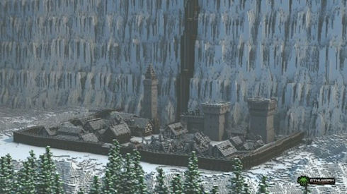 В Minecraft появилась локация из сериала «Игра престолов»
