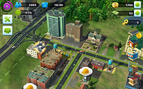 SIM City станет доступна на Android