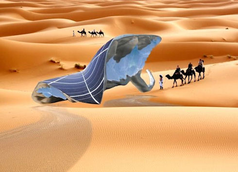 Sunglacier – «ледовый» оазис в пустыне