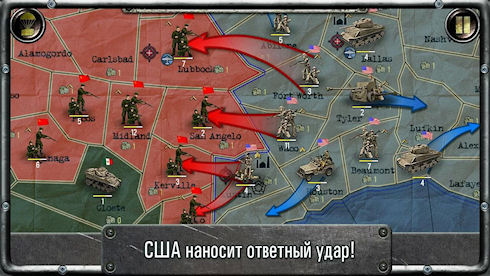 «Strategy & Tactics: USSR vs USA» - стратегия времен холодной войны