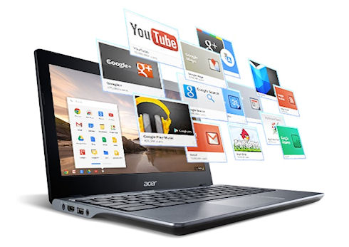 Acer Chromebook C720P с сенсорным дисплеем