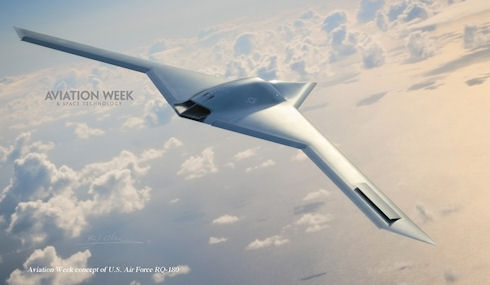 Беспилотник RQ-180 сможет летать 24 часа на высоте 18 километров Беспилотник RQ-180 сможет летать 24 часа на высоте 18 километров