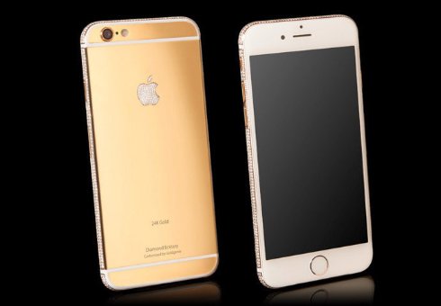 Британская компания хочет 3,5 миллиона долларов за золотой iPhone 6