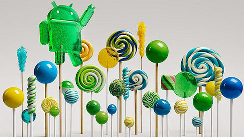 Google развила Android до новой пятой версии Lollipop