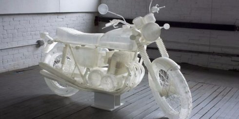 На 3D-принтере напечатали мотоцикл