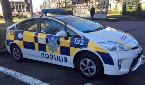 Новые патрульные авто в Украине: первые «живые» фото