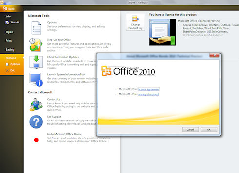 Поговорим сегодня о версиях Microsoft Office 2010 Поговорим сегодня о версиях Microsoft Office 2010