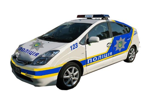 Патрульный автомобиль Украины в новом формате – полная демаскировка