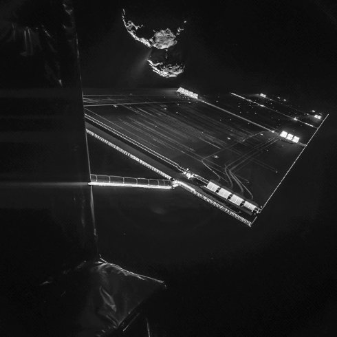Впервые в истории зонд Philae совершил посадку на комету