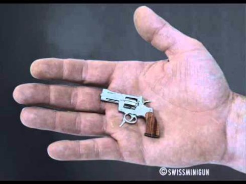 Швейцарцы представили миниатюрный револьвер