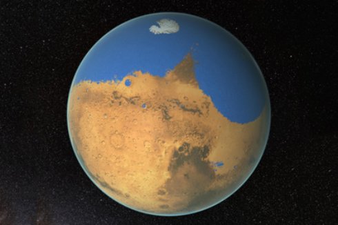 Ученые нашли океан на Марсе