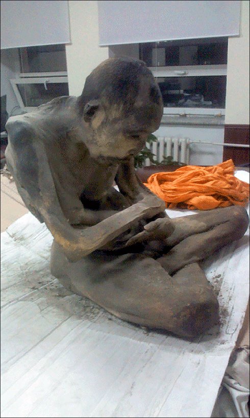 В Монголии найдена 200-летняя мумия медитирующего монаха