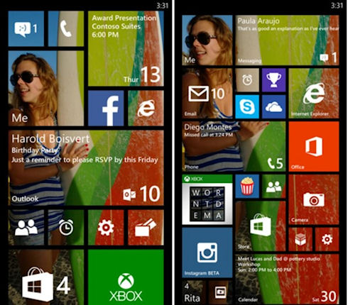 Windows Phone 8.1, изменения Windows Phone 8.1, изменения